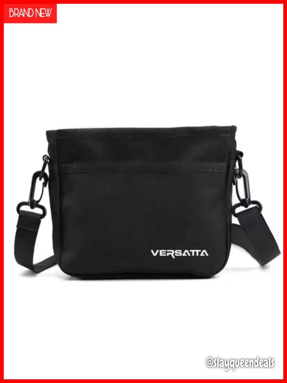 RFID Blocking Water Resistant Crossbody Bag Adjustable Strap Unisex